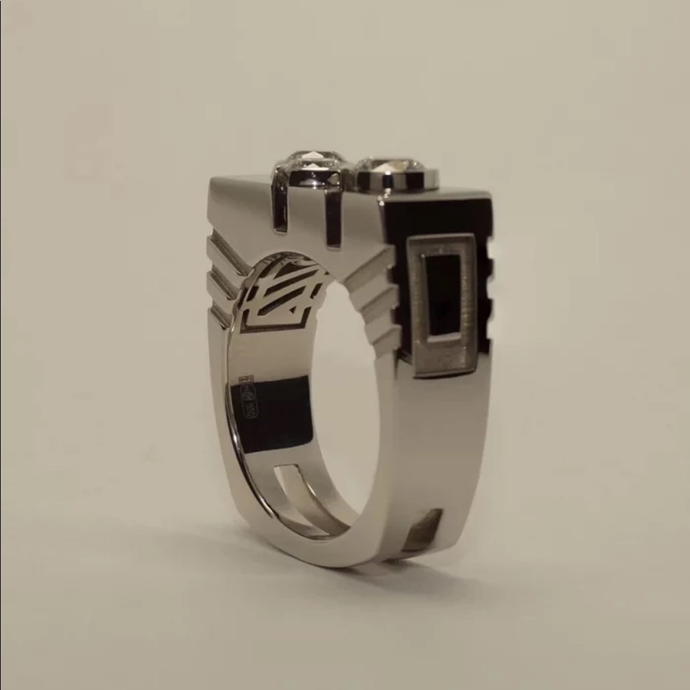 New Unisex 925 Silver Diamond Beautiful Ring 💍 - Picture 4 of 5